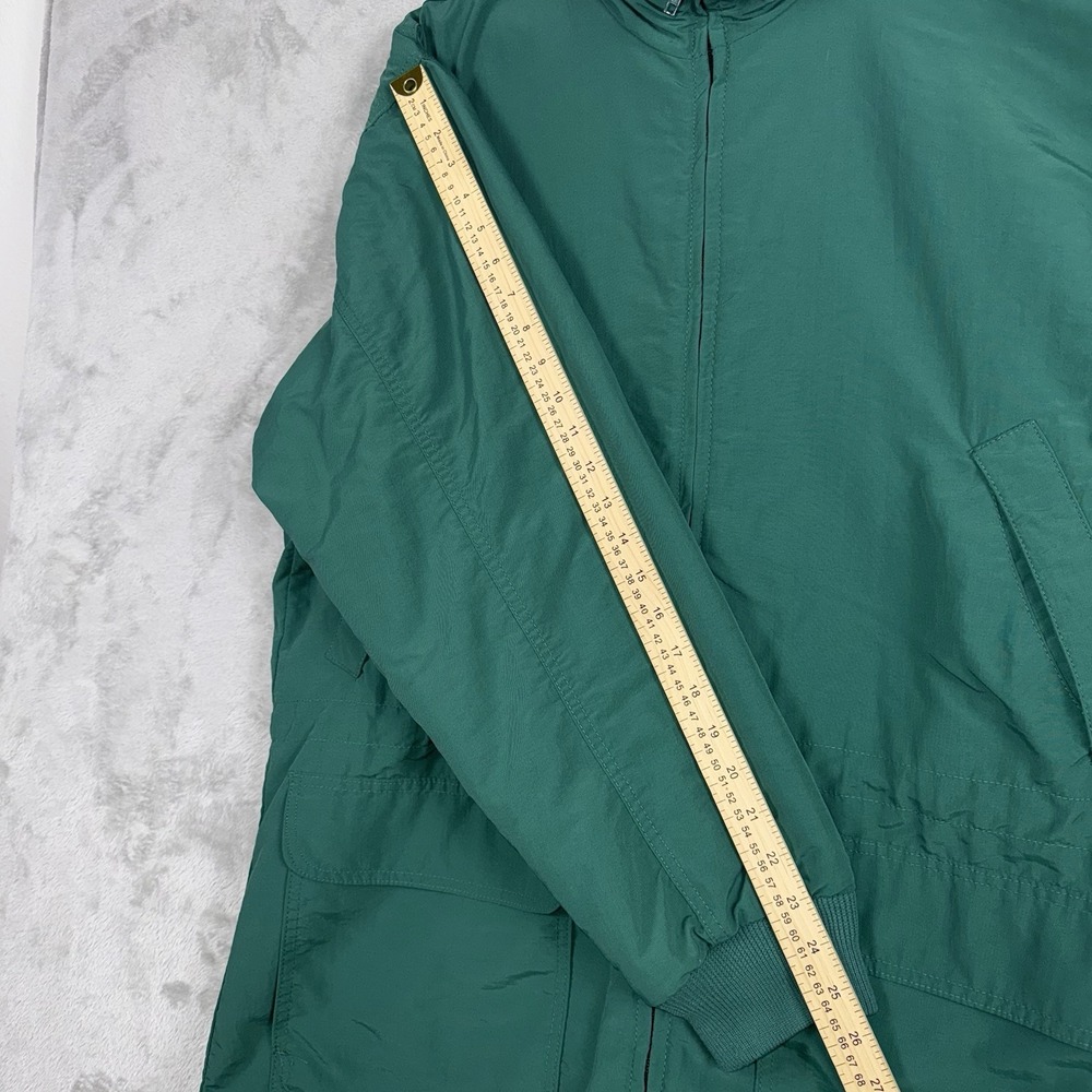Vintage J Crew Jacket Mens Large Green Oarsman USA Made Full Zip - Picture 8 of 15